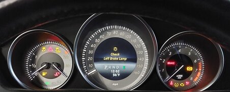 Thumbnail 2: 2014-2015 MERCEDES C CLASS (W204) SPEEDOMETER INSTRUMENT CLUSTER MPH (110k)