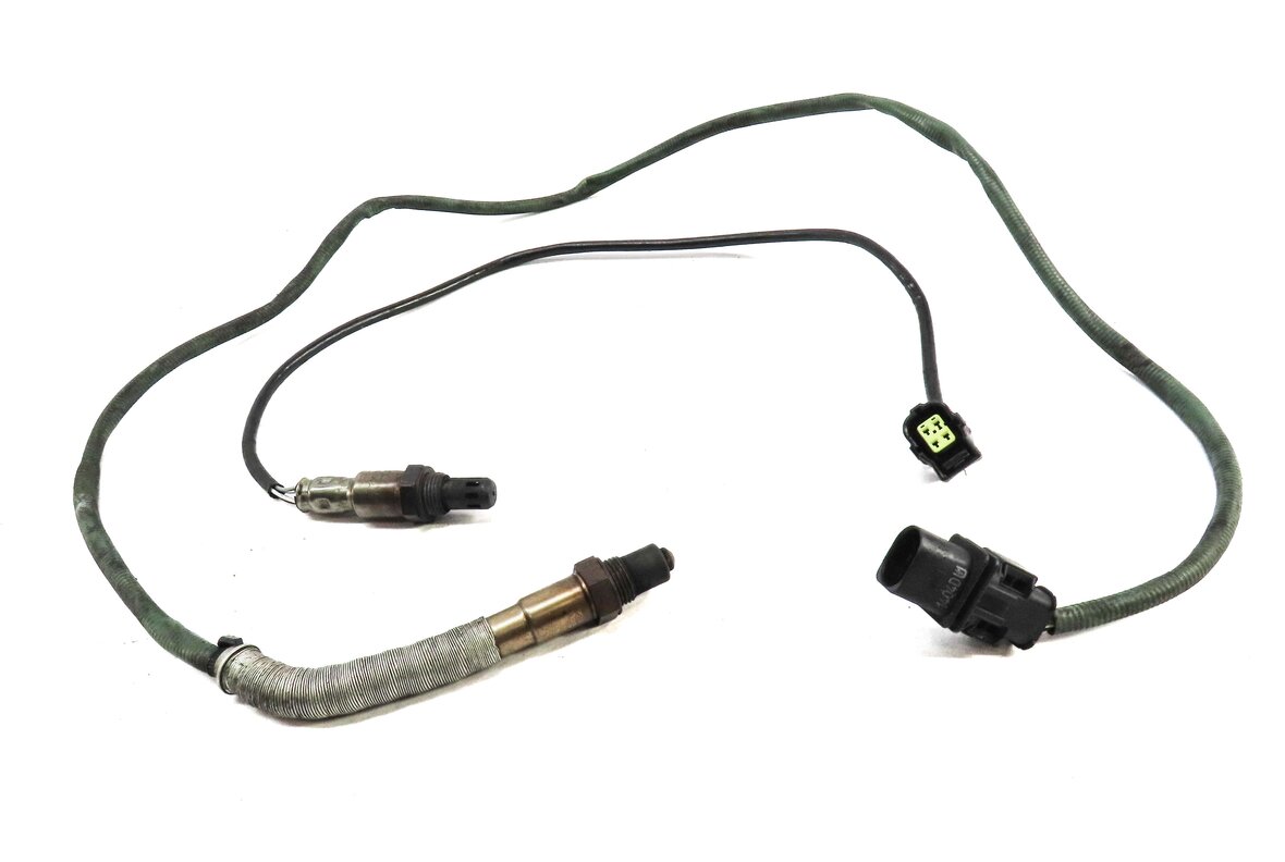 Thumbnail 2: 2014 MERCEDES C250 W204 1.8L TURBO M271 ENGINE PRE POST CAT O2 OXYGEN SENSOR SET