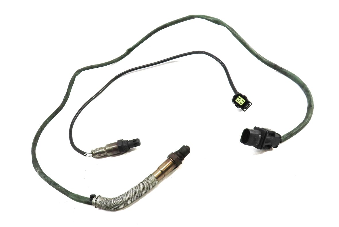 Thumbnail 3: 2014 MERCEDES C250 W204 1.8L TURBO M271 ENGINE PRE POST CAT O2 OXYGEN SENSOR SET