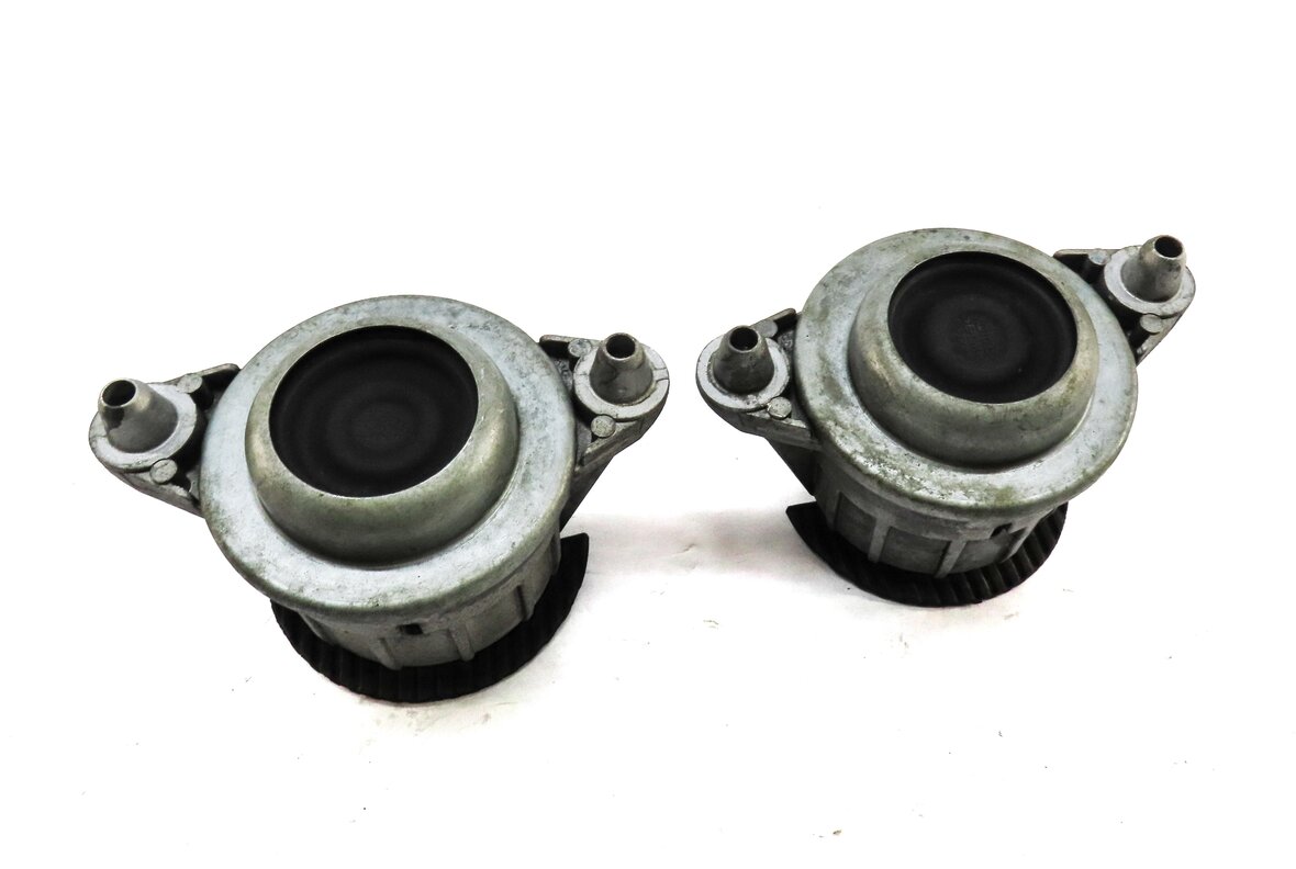 2014 MERCEDES C250 (W204) 1.8L TURBO M271 ENGINE LEFT & RIGHT MOTOR MOUNT SET 2