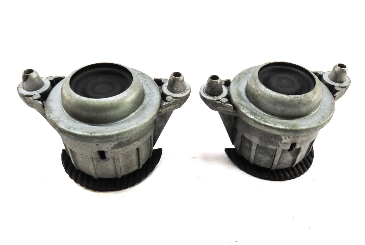 Thumbnail 2: 2014 MERCEDES C250 (W204) 1.8L TURBO M271 ENGINE LEFT & RIGHT MOTOR MOUNT SET 2