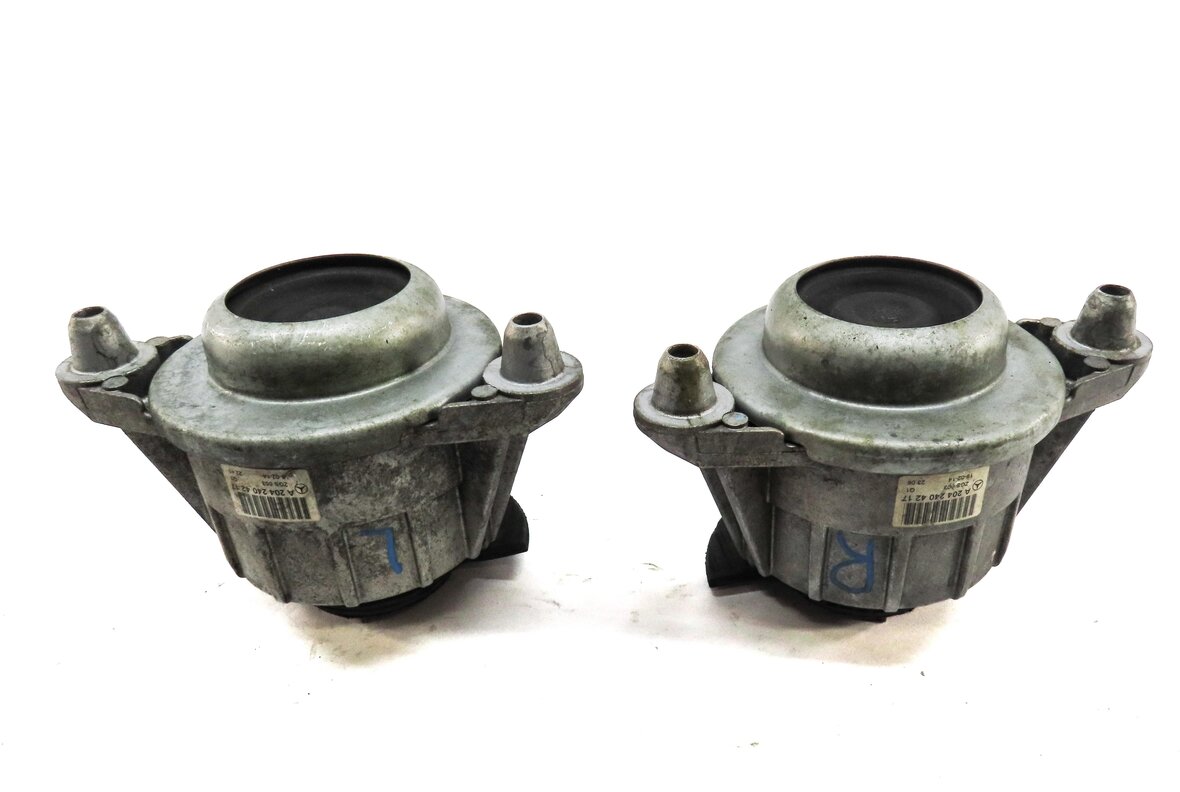 Thumbnail 3: 2014 MERCEDES C250 (W204) 1.8L TURBO M271 ENGINE LEFT & RIGHT MOTOR MOUNT SET 2