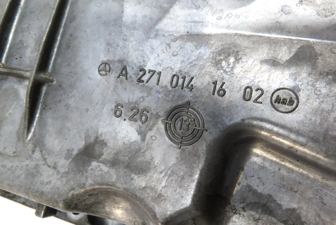 Thumbnail 7: 2012-2015 MERCEDES BENZ C250 SLK250 (W204 R172) 1.8L M271 TURBO ENGINE OIL PAN