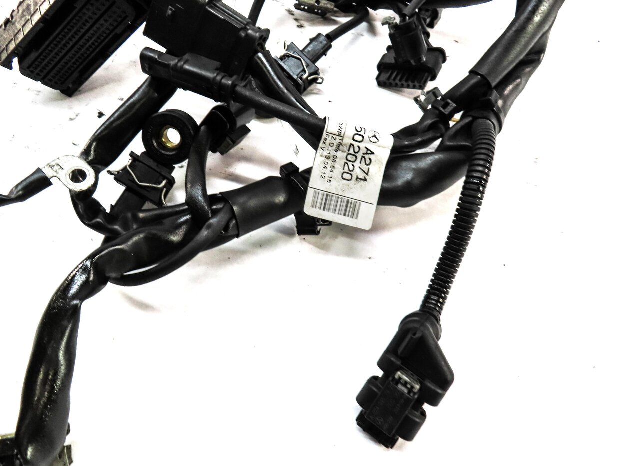 Thumbnail 4: 2014 MERCEDES C250 (W204) 1.8L TURBO M271 ENGINE WIRE WIRING HARNESS 2711502020