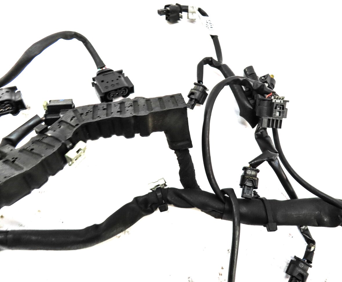 Thumbnail 6: 2014 MERCEDES C250 (W204) 1.8L TURBO M271 ENGINE WIRE WIRING HARNESS 2711502020