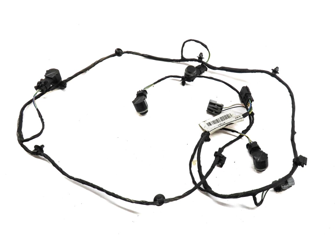 2013 RANGE ROVER EVOQUE L538 REAR PARK ASSIST PDC SENSOR SET4 (BLACK) w/ HARNESS