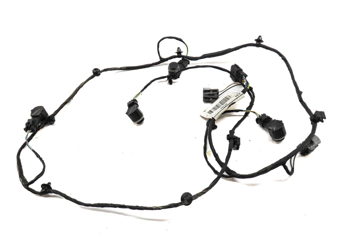 Thumbnail 2: 2013 RANGE ROVER EVOQUE L538 REAR PARK ASSIST PDC SENSOR SET4 (BLACK) w/ HARNESS