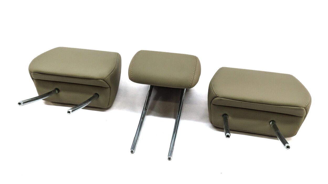 Thumbnail 2: 12-15 LAND RANGE ROVER EVOQUE L538 REAR LEFT RIGHT CENTER SEAT HEADREST (ALMOND)