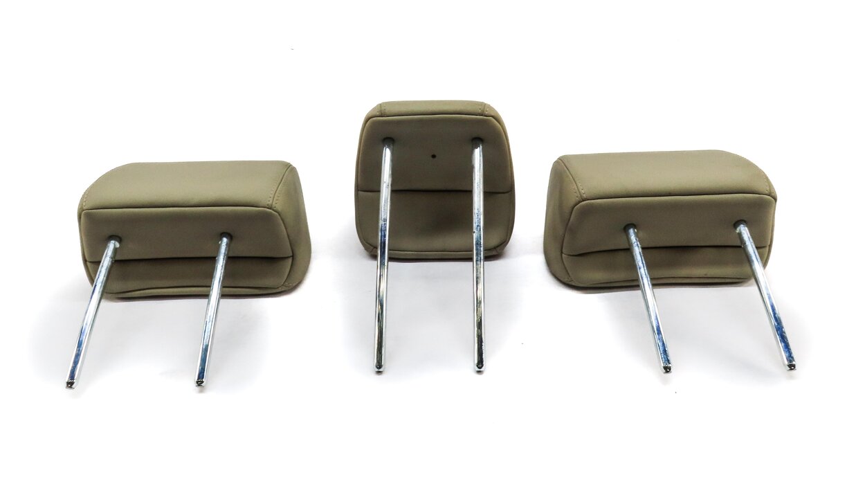 Thumbnail 5: 12-15 LAND RANGE ROVER EVOQUE L538 REAR LEFT RIGHT CENTER SEAT HEADREST (ALMOND)