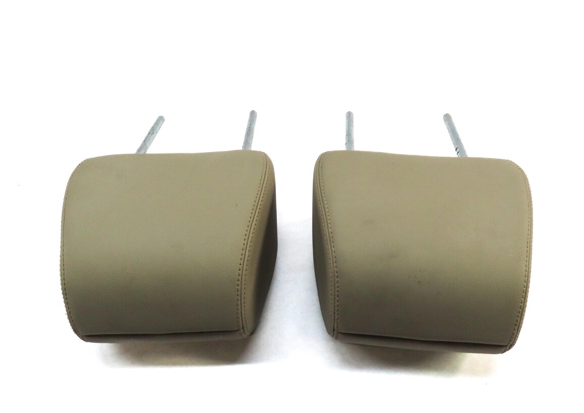Thumbnail 4: 12-15 LAND RANGE ROVER EVOQUE L538 FRONT LEFT RIGHT SEAT HEADREST SET 2 (ALMOND)