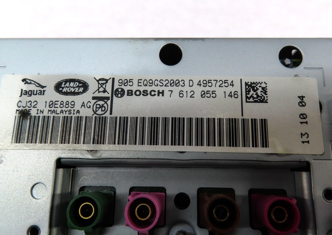 Thumbnail 7: 2012-2013 RANGE ROVER EVOQUE (L538) RADIO STEREO MEDIA NAVIGATION TOUCH SCREEN