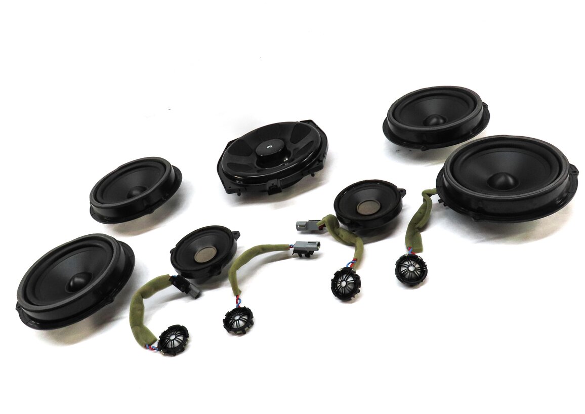 Thumbnail 12: 2013 LAND RANGE ROVER EVOQUE L538 FRONT REAR LEFT RIGHT RADIO STEREO SPEAKER SET