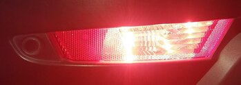 Thumbnail 3: 2012-2019 RANGE ROVER EVOQUE (L538) LEFT DRIVER REAR BUMPER TAILLIGHT LIGHT LAMP