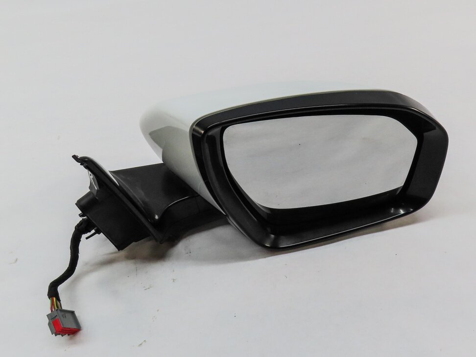 12-13 RANGE ROVER EVOQUE (L538) RIGHT - HEATED P-FOLD DOOR MIRROR (FIJI WHITE)