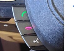 Thumbnail 4: 12-19 RANGE ROVER EVOQUE (L538) DRIVER HEATED SPORT STEERING w/ SWITCH BUTTONS