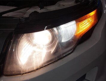 Thumbnail 2: 12-15 RANGE ROVER EVOQUE (L538) LEFT FRONT DRIVER HALOGEN HEADLIGHT LIGHT LAMP