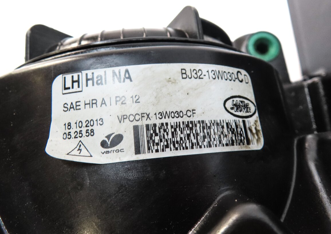 Thumbnail 7: 12-15 RANGE ROVER EVOQUE (L538) LEFT FRONT DRIVER HALOGEN HEADLIGHT LIGHT LAMP