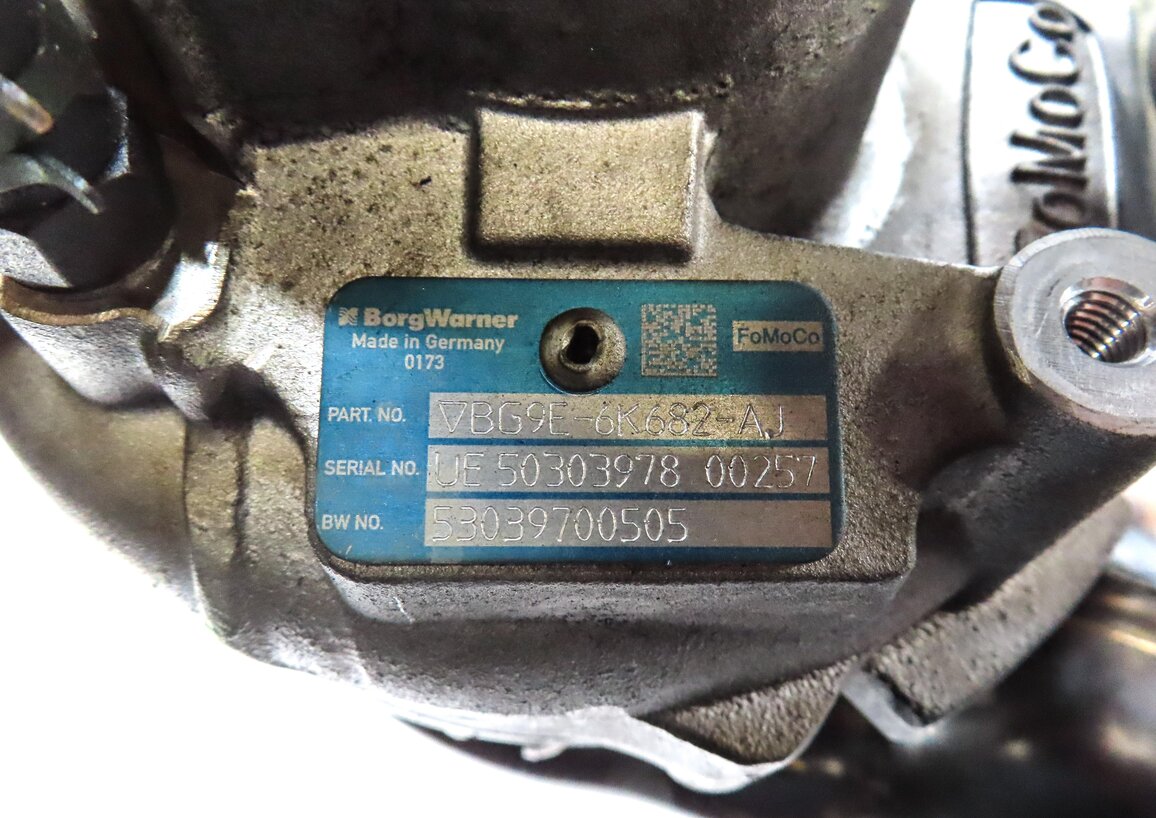 Thumbnail 9: 12-15 LAND ROVER LR2 / RANGE ROVER EVOQUE (L538) 2.0L TURBO ENGINE TURBOCHARGER