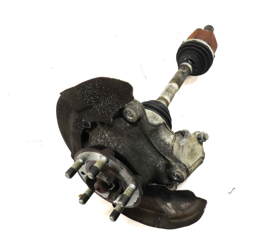 Thumbnail 3: 12-15 RANGE ROVER EVOQUE L538 LEFT FRONT DRIVER SPINDLE KNUCKLE HUB & AXLE SHAFT