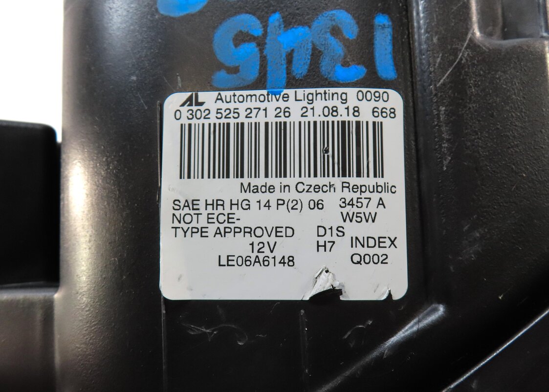 Thumbnail 7: 08-10 MERCEDES C230 C250 C300 C350 (W204) FRONT LEFT BI-XENON HID HEADLIGHT LAMP