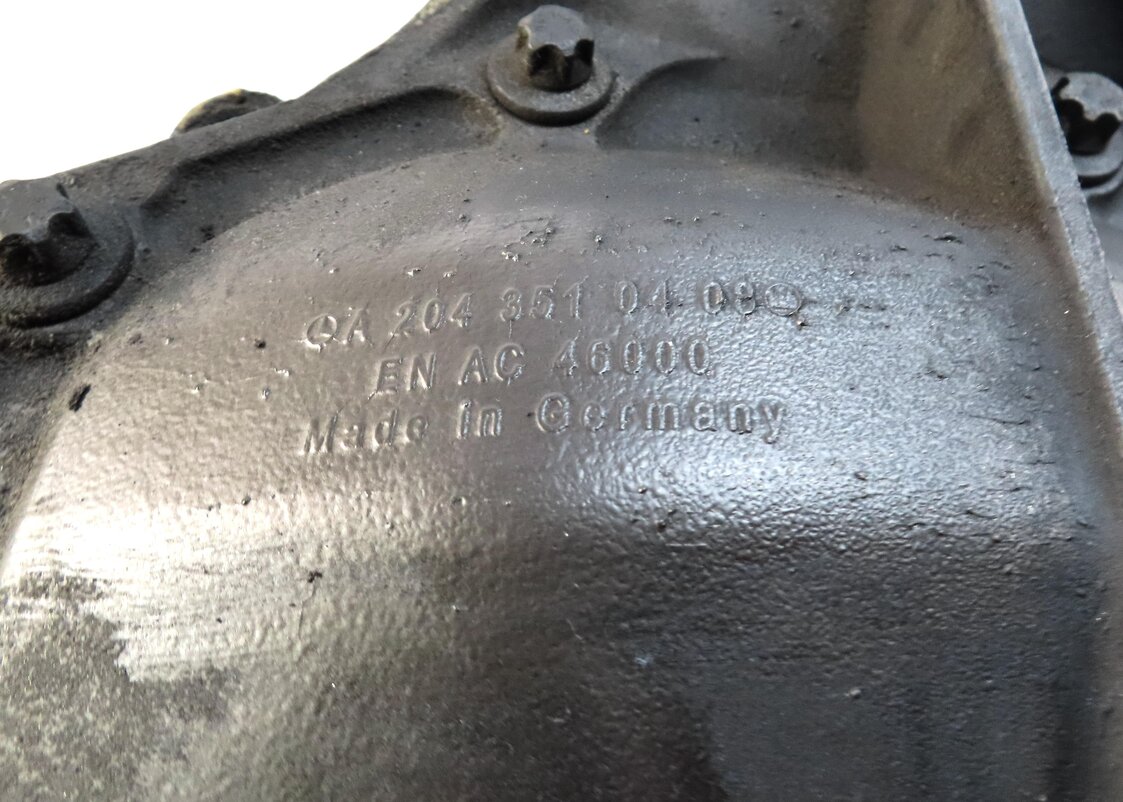 Thumbnail 7: 12-16 MERCEDES C250 C350 E350 SL400 (W204 W212 W231) RWD REAR DIFFERENTIAL 3.07
