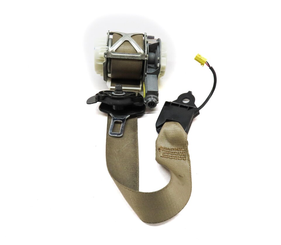Thumbnail 2: 12-14 MERCEDES C-CLASS W204 SEDAN FRONT RIGHT PASSENGER SEATBELT RETRACTOR BEIGE