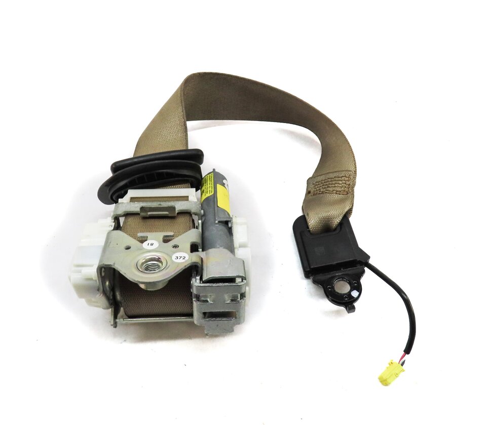 Thumbnail 3: 12-14 MERCEDES C-CLASS W204 SEDAN FRONT RIGHT PASSENGER SEATBELT RETRACTOR BEIGE