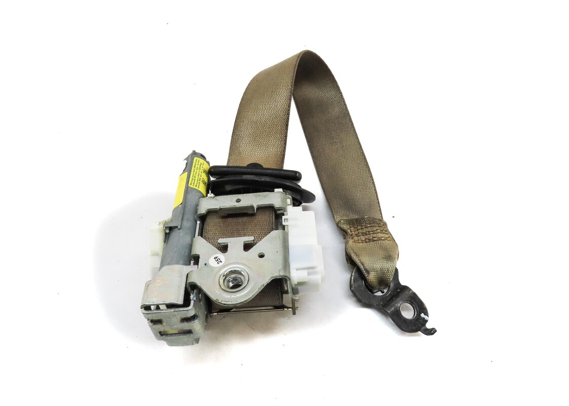 Thumbnail 6: 12-14 MERCEDES C-CLASS W204 SEDAN FRONT RIGHT PASSENGER SEATBELT RETRACTOR BEIGE