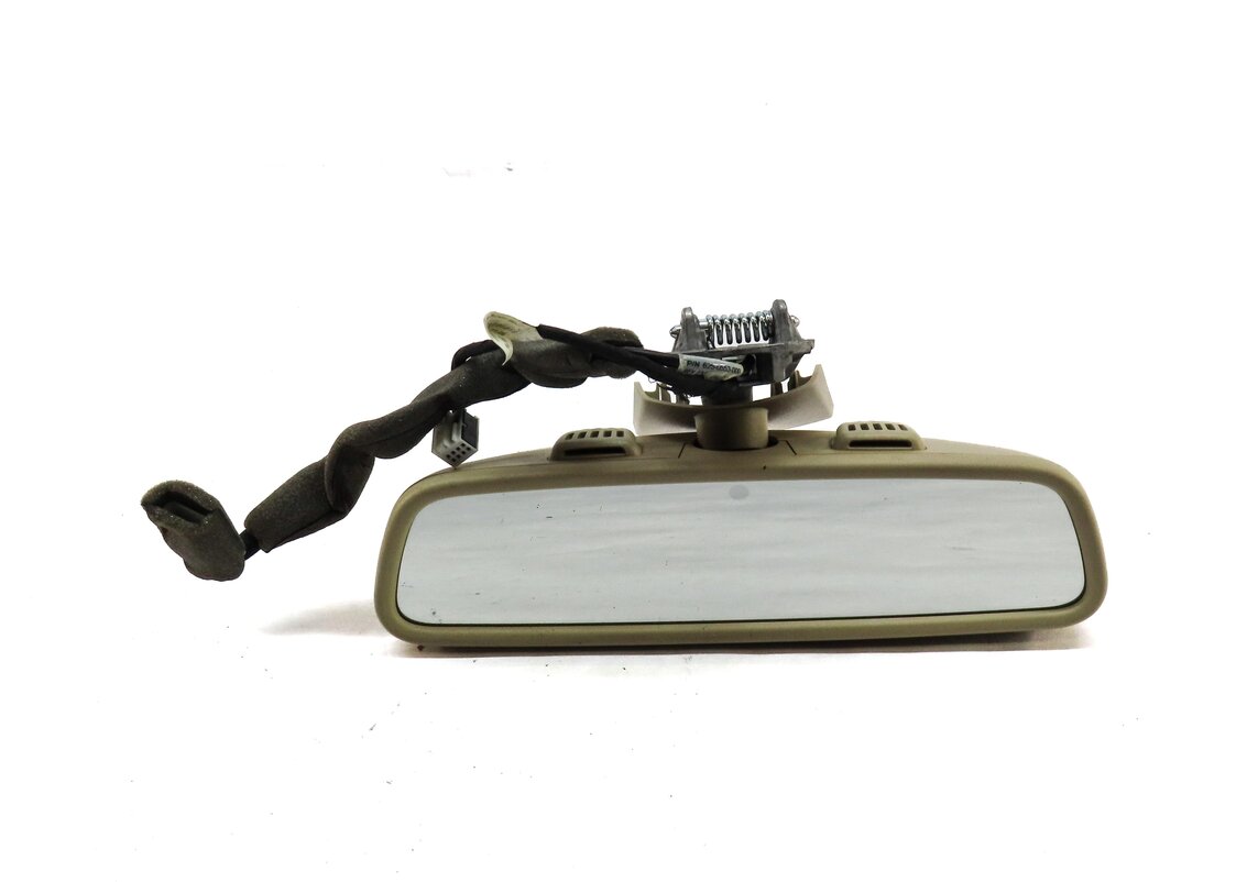Thumbnail 2: 08-15 MERCEDES C230 C250 C300 C350 GLK (W204 X204) MANUAL REARVIEW MIRROR BEIGE