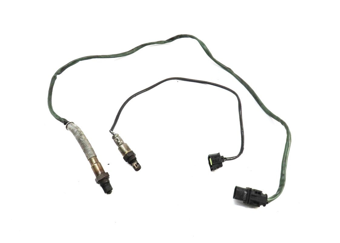 Thumbnail 2: 2013 C CLASS SEDAN W204 1.8L TURBO M271 ENGINE PRE POST CAT O2 OXYGEN SENSOR SET