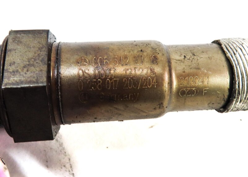 Thumbnail 4: 2013 C CLASS SEDAN W204 1.8L TURBO M271 ENGINE PRE POST CAT O2 OXYGEN SENSOR SET