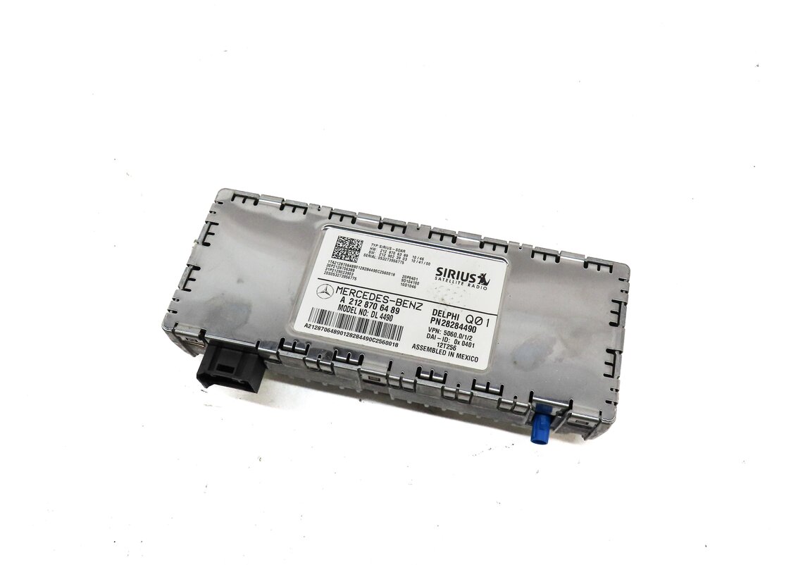 2010-2016 MERCEDES B C E ML SL CLS (W204 W166 W212 X204) SIRIUS SATELLITE MODULE