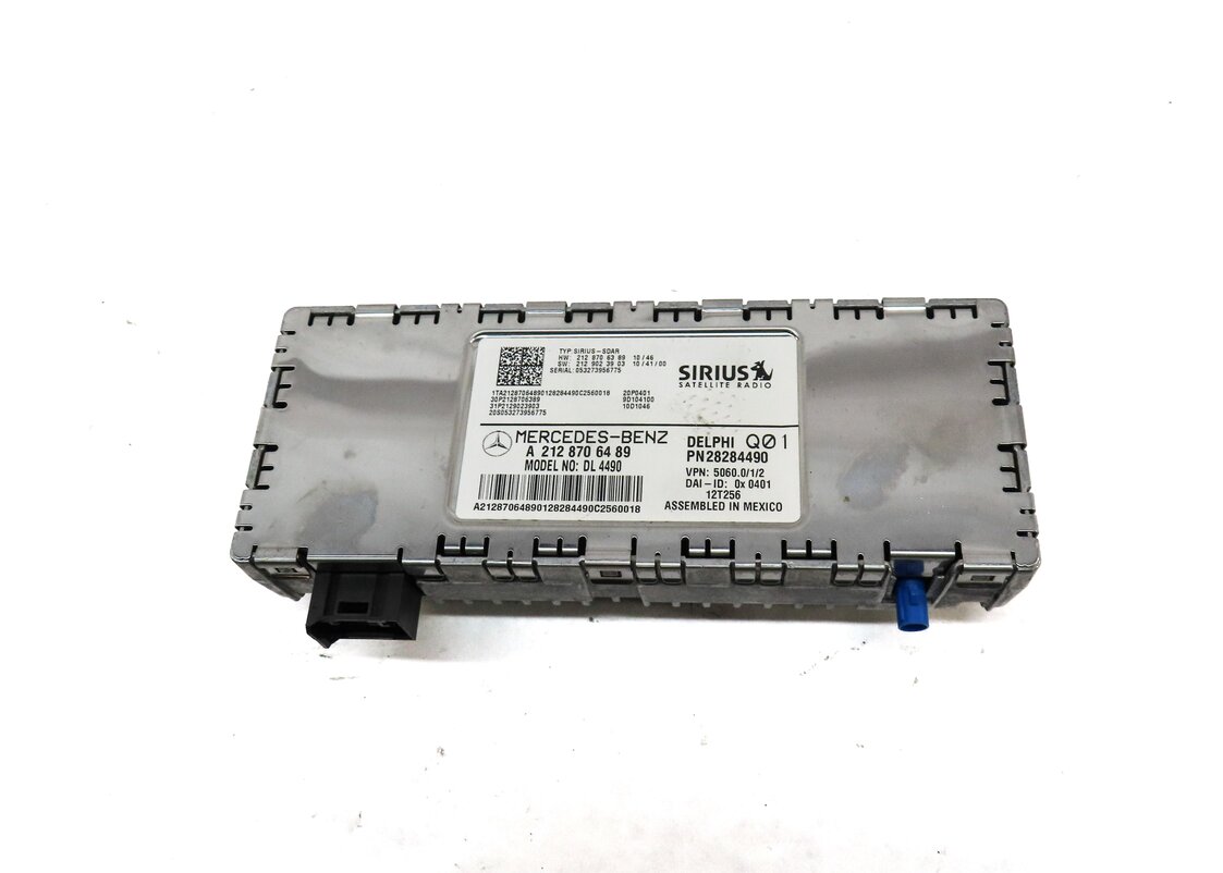 Thumbnail 2: 2010-2016 MERCEDES B C E ML SL CLS (W204 W166 W212 X204) SIRIUS SATELLITE MODULE