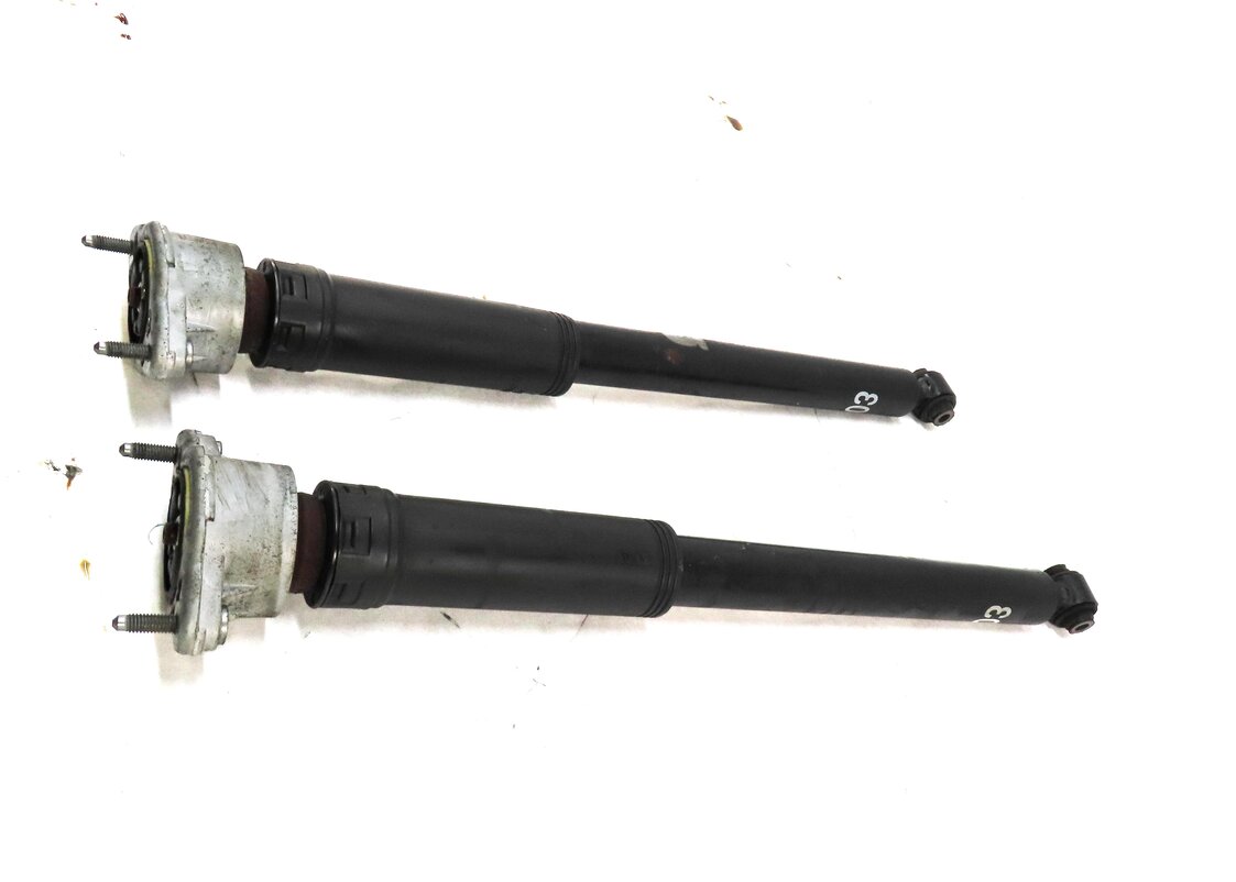 Thumbnail 6: 2013 MERCEDES C CLASS SEDAN (W204) REAR LEFT & RIGHT SPORT SUSPENSION SHOCK SET2