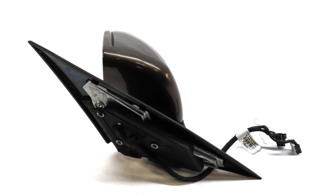 Thumbnail 4: 12-14 MERCEDES C250 (W204) LEFT DRIVER HEATED AUTODIM MEMORY DOOR MIRROR (BROWN)