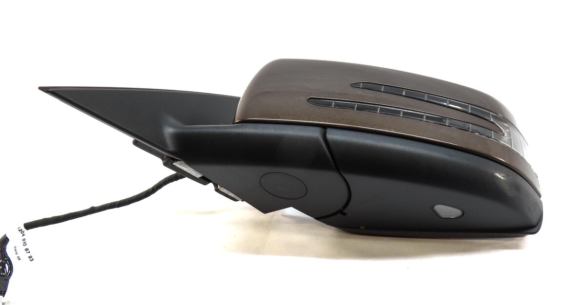 Thumbnail 6: 12-14 MERCEDES C250 (W204) LEFT DRIVER HEATED AUTODIM MEMORY DOOR MIRROR (BROWN)