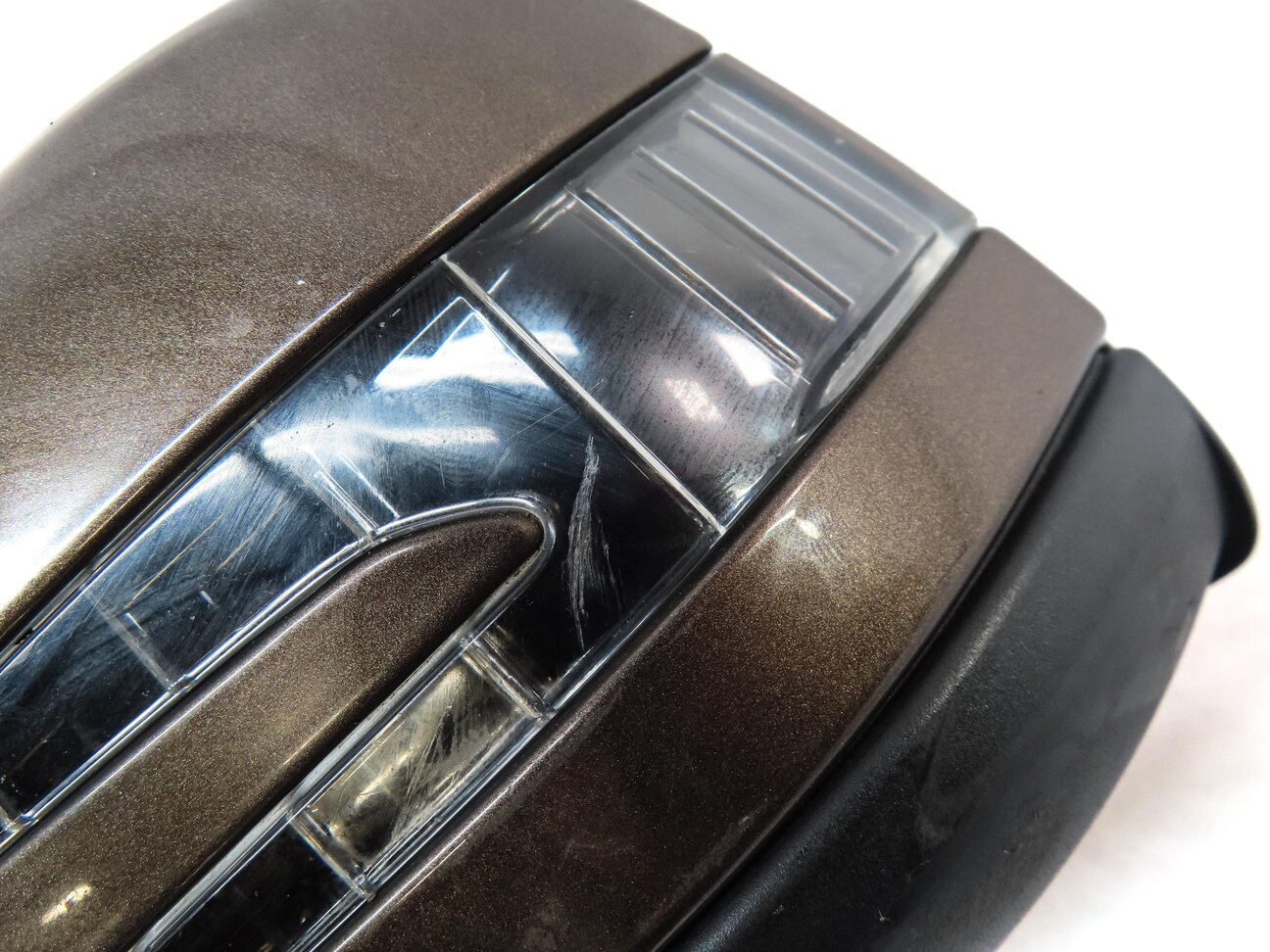 Thumbnail 8: 12-14 MERCEDES C250 (W204) LEFT DRIVER HEATED AUTODIM MEMORY DOOR MIRROR (BROWN)