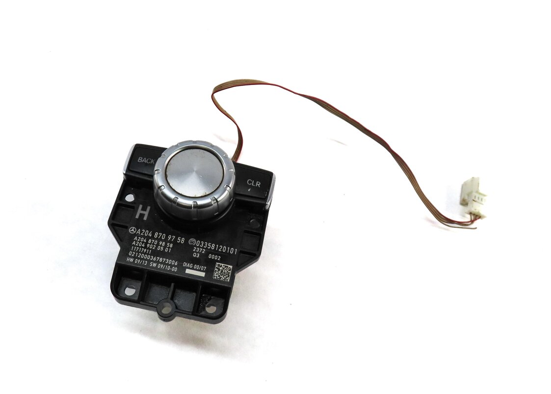 2012-2015 MERCEDES C E GLK (W204 W212 X204) RADIO NAVIGATION COMMAND SWITCH KNOB