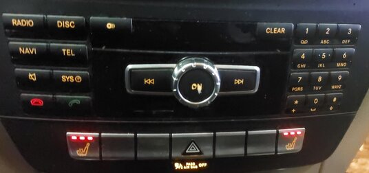 Thumbnail 2: 2013 MERCEDES C-CLASS (W204) AM/FM RADIO STEREO NAVIGATION CD RECEIVER HEAD UNIT