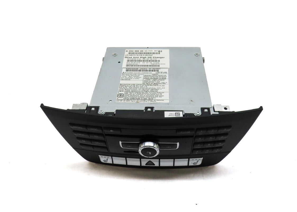 Thumbnail 4: 2013 MERCEDES C-CLASS (W204) AM/FM RADIO STEREO NAVIGATION CD RECEIVER HEAD UNIT