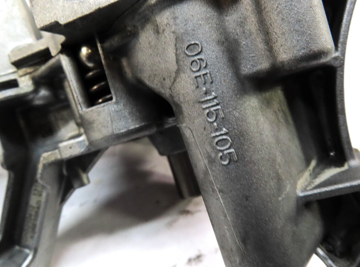 Thumbnail 10: 2012 AUDI A7 (C7 4G8) 3.0L SUPER CGXB ENGINE OIL PUMP w/ PICKUP TUBE & SPROCKET
