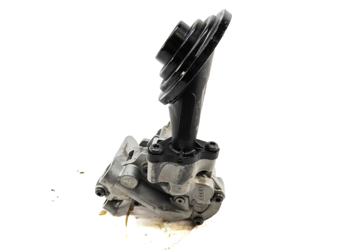 Thumbnail 8: 2012 AUDI A7 (C7 4G8) 3.0L SUPER CGXB ENGINE OIL PUMP w/ PICKUP TUBE & SPROCKET