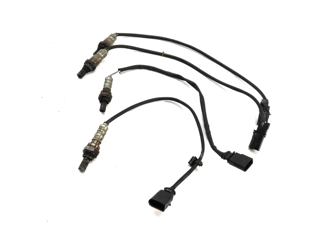 Thumbnail 3: 2012 AUDI A7 (C7 4G8) 3.0L SUPER CGXB ENGINE PRE & POST CAT OXYGEN SENSOR SET 4