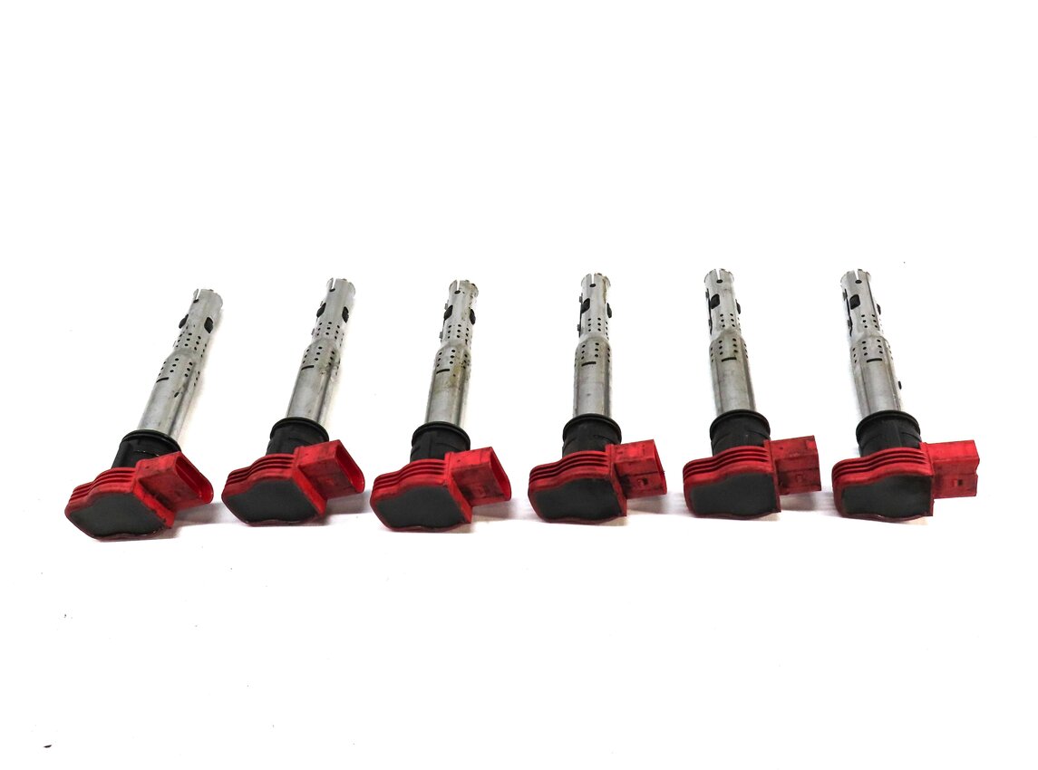 Thumbnail 2: 2005-2017 AUDI A4 S4 A5 S5 A6 S6 A7 A8 Q5 SQ5 Q7 R8 S8 - IGNITION COIL SET 6