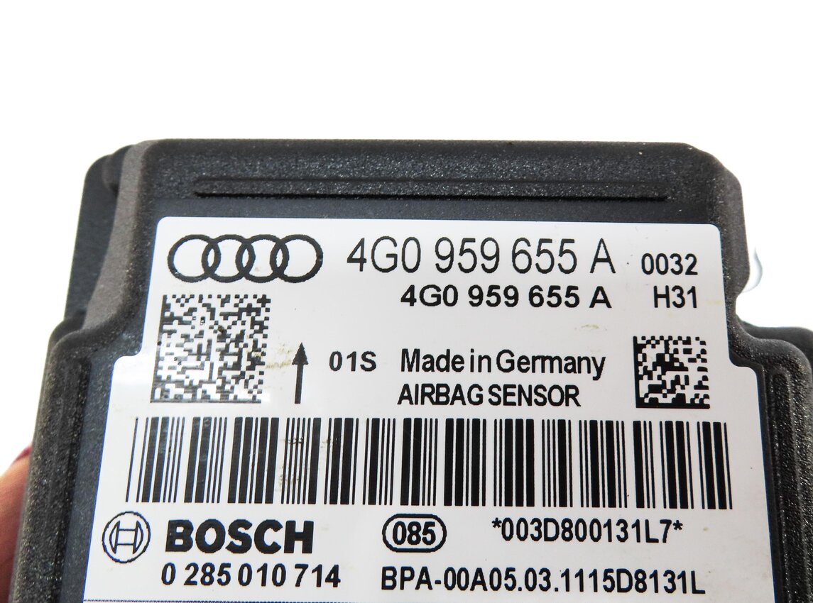 Thumbnail 4: 2012-2015 AUDI A6 A7 S6 S7 RS7 (C7 4G8) SRS BAG CONTROL MODULE
