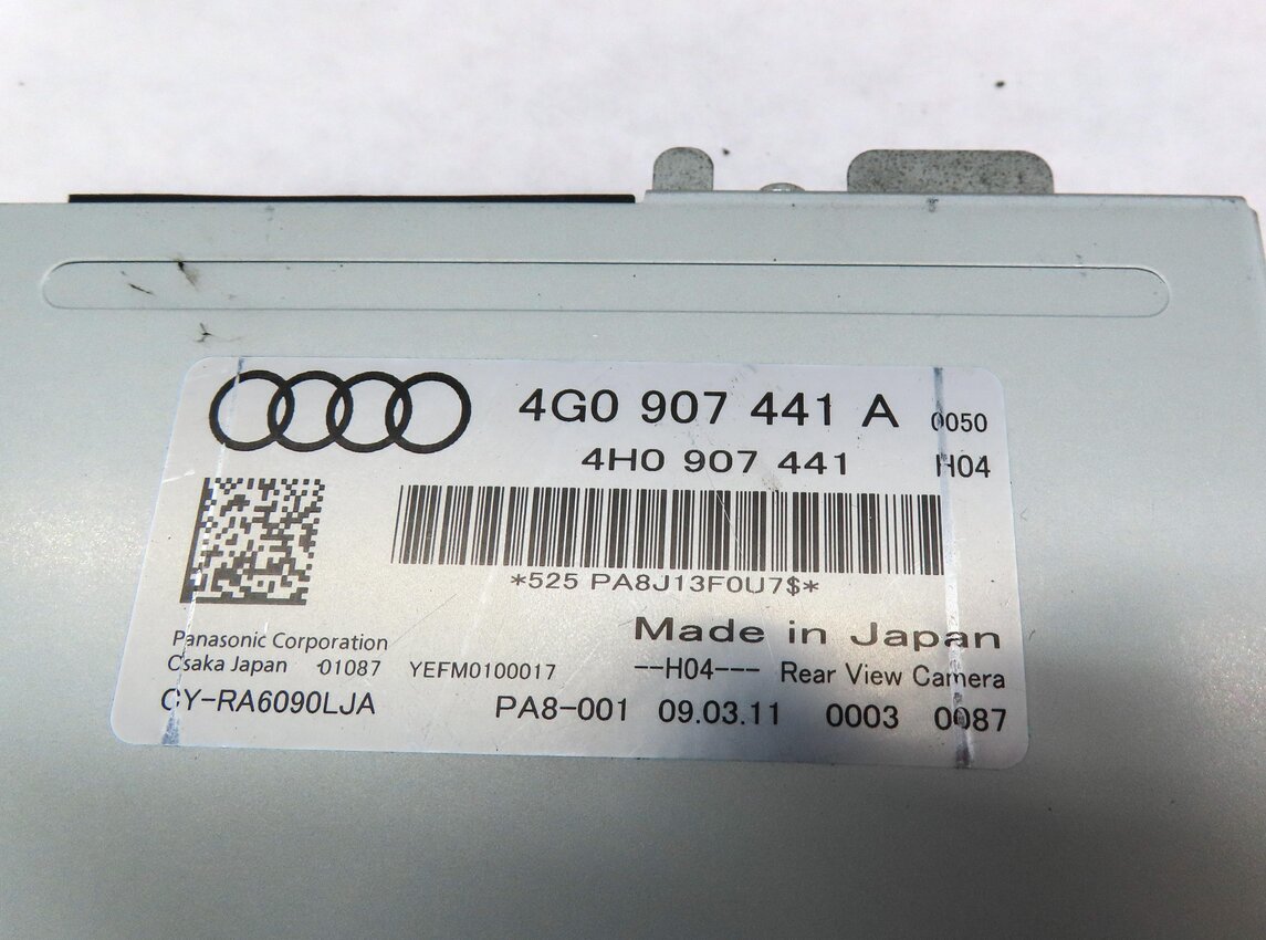 Thumbnail 4: 2012-2017 AUDI A6 A7 S6 S7 RS7 (C7 4G8) REARVIEW BACKUP CAMERA CONTROL MODULE
