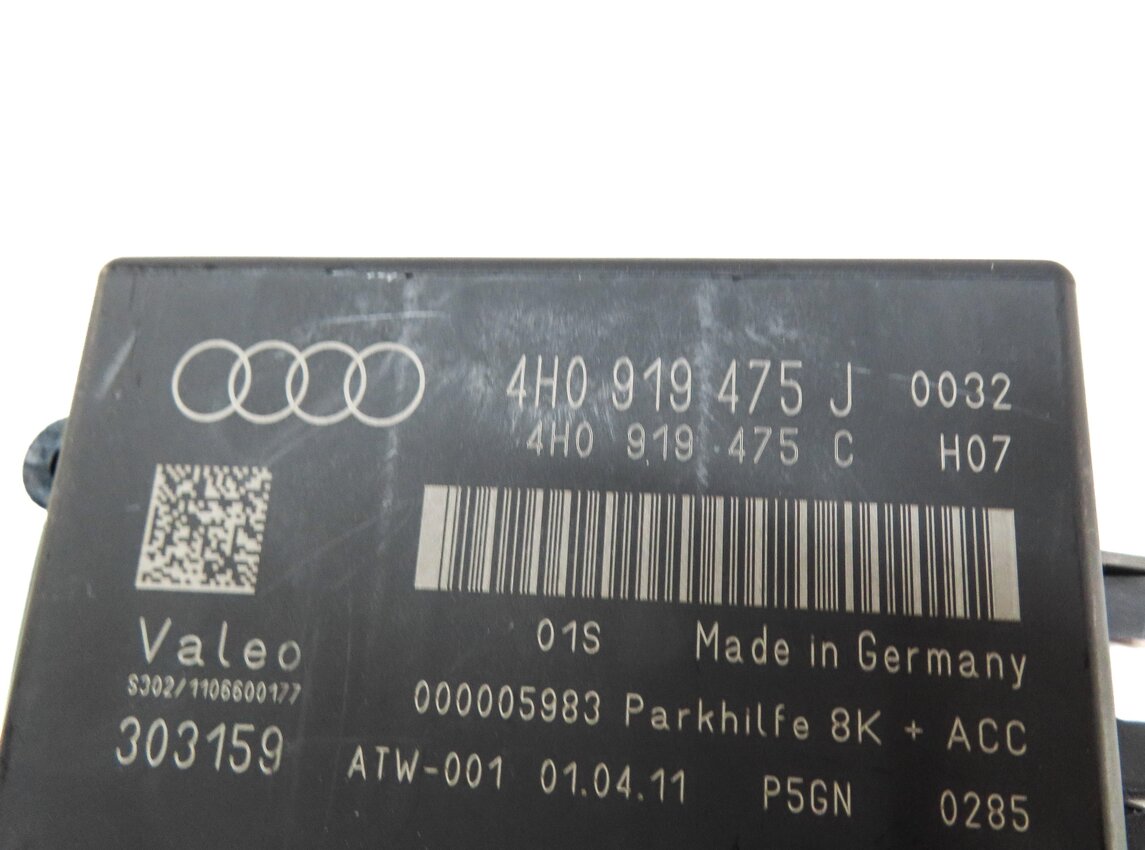 Thumbnail 4: 2012 AUDI A6 A7 (C7) PDC PARK ASSIST PARK DISTANCE SENSOR CONTROL MODULE