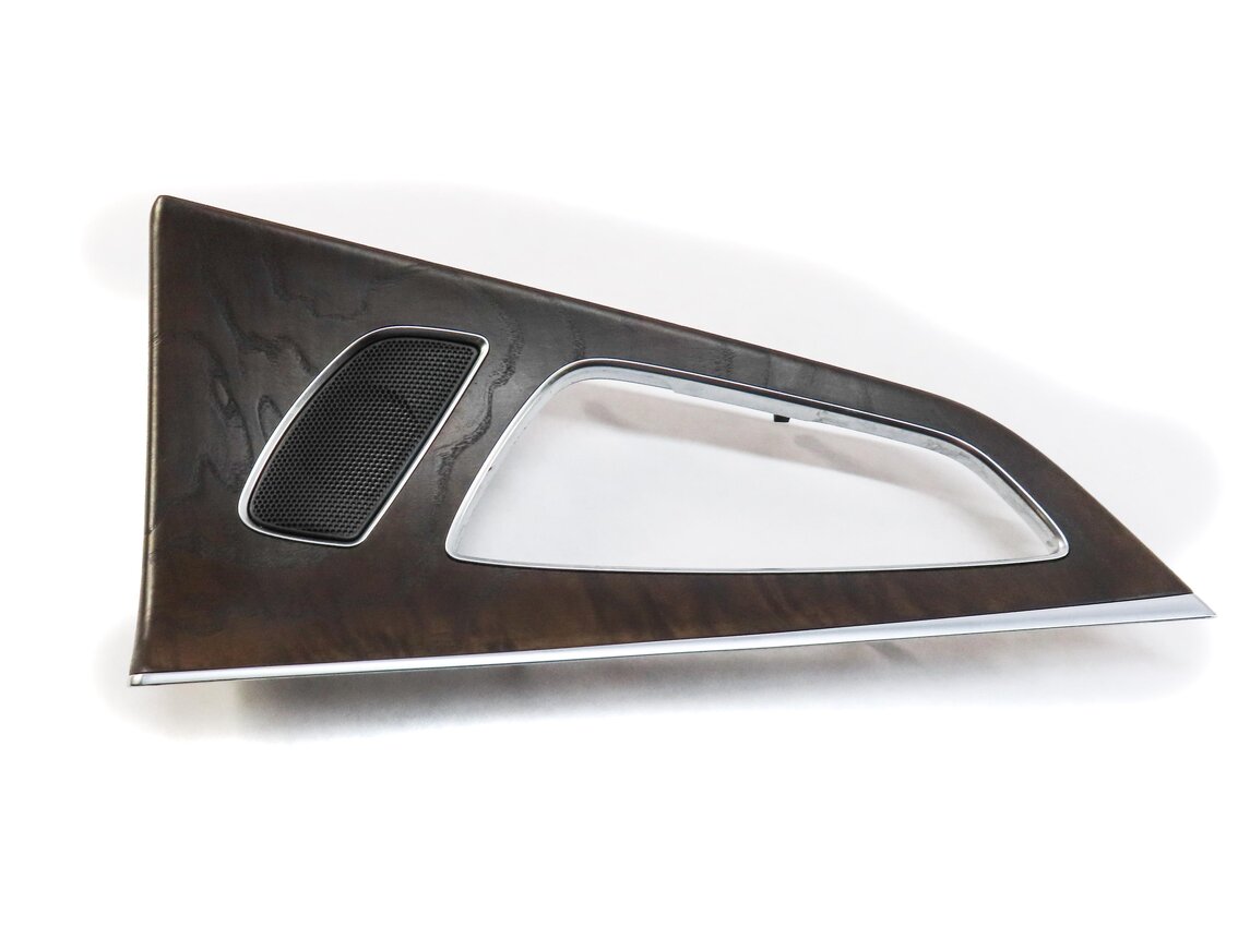 Thumbnail 12: 2012 AUDI A7 (C7 4G8) FRONT REAR LEFT RIGHT DOOR DASH CONSOLE ASH WOOD TRIM SET