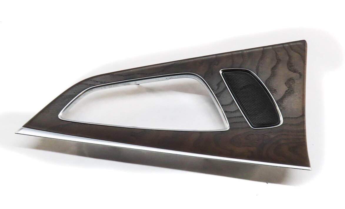 Thumbnail 15: 2012 AUDI A7 (C7 4G8) FRONT REAR LEFT RIGHT DOOR DASH CONSOLE ASH WOOD TRIM SET