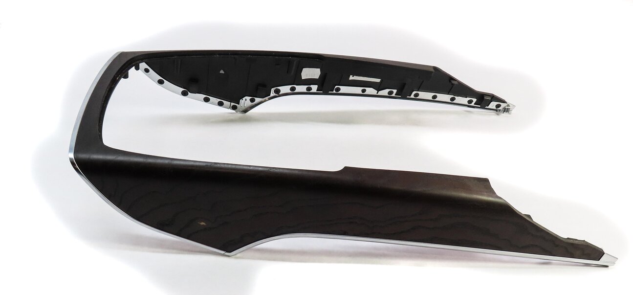 Thumbnail 18: 2012 AUDI A7 (C7 4G8) FRONT REAR LEFT RIGHT DOOR DASH CONSOLE ASH WOOD TRIM SET